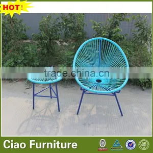 Garden Furniture Outdoor Patio String Egg Chair thumbnail-3