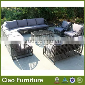 Used Wicker Furniture for Project Huge Wicker Sofa Set thumbnail-1