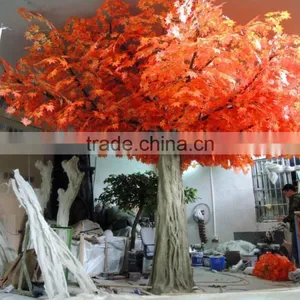 Newly and Fancy Design Hot Sale Artificial Wedding Tree Artificial Maple Tree Romantic and Poetic Artificial Red Maple Tree thumbnail-1