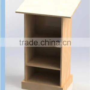 LCT4105 Wood Podium Wood Lectern thumbnail-2