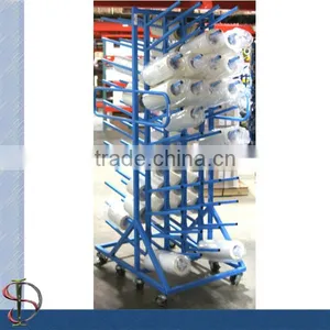Double Sides Rolling Display Stand With Caster thumbnail-1