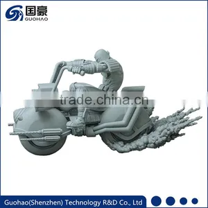 Shenzhen Custom Plastic Board Game Parts Souvenirs Motorcycle Sculptures Crafts thumbnail-1