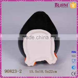 Black Rooster Ceramic Toilet Brush Holder thumbnail-6