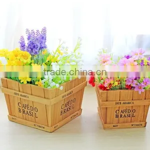 Wooden Flower Pot Size Can be Customized thumbnail-2