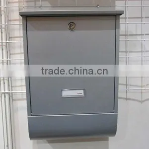 FQ-108C Wall Mounted Cast Iron Mailbox, Metal Mailbox, Steel Mailbox thumbnail-2