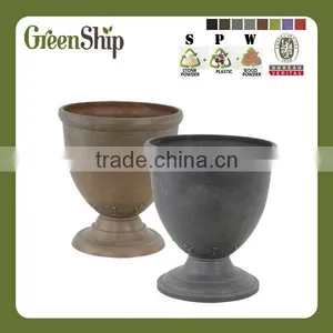 Novelty Flower Pot/new Design/patented Mixed Material/uv-protective/durable thumbnail-1