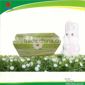 Decorative Easter Seagrass Basket thumbnail-1