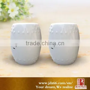 Hot Sale Porcelain Stool White Ceramic Garden Stools thumbnail-1