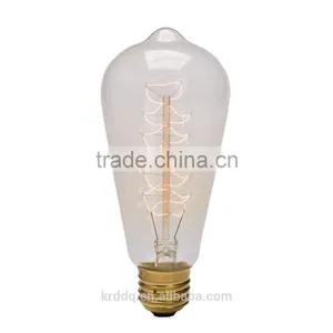 ST64 E27/B22 Retro Vintage Style Edison Bulb thumbnail-3
