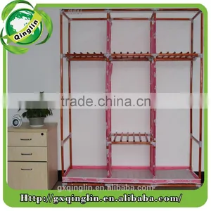 Factory Price Soildwooden Clothes Wardrobe Design thumbnail-1
