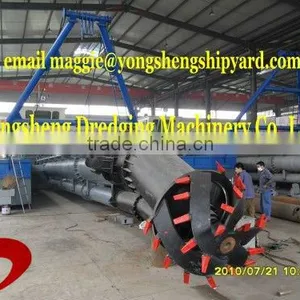 Pump Suction Dredging Vessel With Hydraulic System thumbnail-1