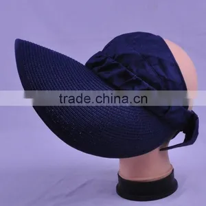 Korean Empty Top Lady Hat Summer Sun Visor Cap Hats thumbnail-5