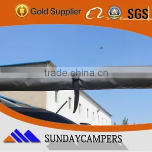 4x4 Sandbeach Heat Proof and UV Proof Car Side Awning Tent thumbnail-6