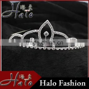 H172-017 Fashion Rhinestone Bridal Wedding Tiaras Jewelry Halo thumbnail-1