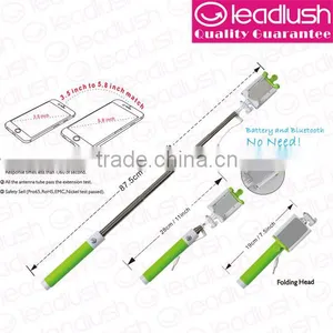 Selfie Stick With Folded Head, Selfie Stick With Mirror thumbnail-1