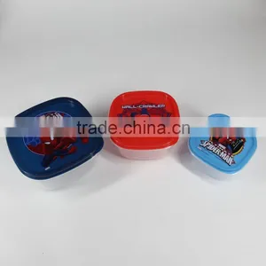 Plastic Mini 3pcs Food Box Set thumbnail-2