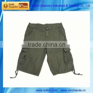 Cotton Men's Canvas Shorts 9860 thumbnail-1