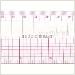 Kearing Inch & Metric Scale 2'' * 24'' & 60cm PVC Quilting Straight Grading Ruler for Sewing Plastic Rulers# 8097 thumbnail-5