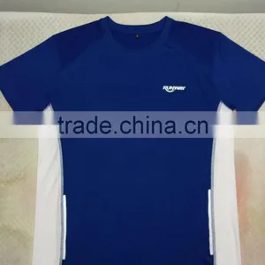 Custom Your Style Sport T-shirt ,3-needle 5-thread Interlock Stitch Good Quality T-shirt thumbnail-1