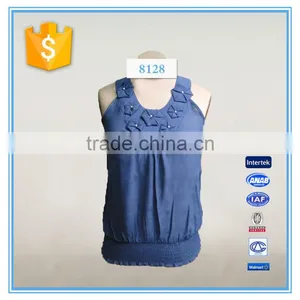Women Neck Design New Fashion Casual Wear Blouse thumbnail-1
