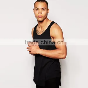 Mens Tank Top Plain Black Tank 100 Cotton Tank Top Manufacturer From China thumbnail-1
