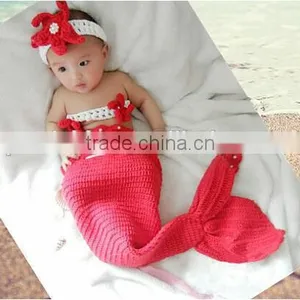 2016 Hot Sale Crochet Baby Clothing Knitting Girl Clothes Peacock Crochet Toddlers Winter Knit Sets thumbnail-2