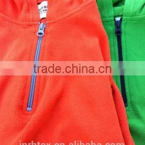 Custom Pull Over Micro Polar Fleece Hoodies thumbnail-3