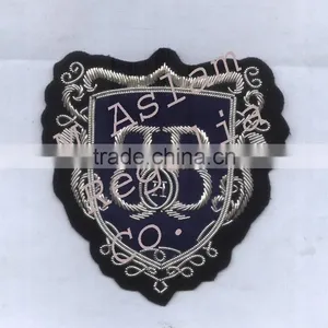 Hand Embroidery Crest Blazer Badge thumbnail-1
