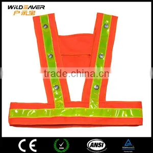 Hi Vis Overalls Led Flashing Vest/Safety Work Uniform thumbnail-3