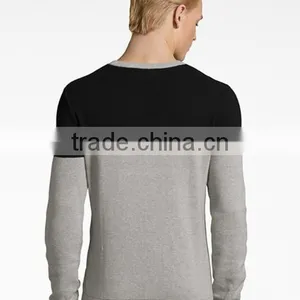 Shantou OEM Factory Model Men Cashmere Sweater Winter Pullover Sweater With Lowest Price thumbnail-3