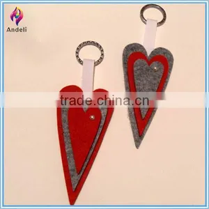 Fashion Love Heart Key Ring Keyfob Keychain Lover Gift thumbnail-2
