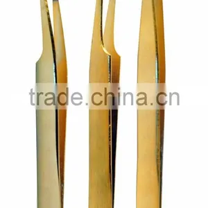 3 Pcs Titanium Eyelash Extension Tweezers/ Best Quality Eyelash Extension Tweezers thumbnail-1
