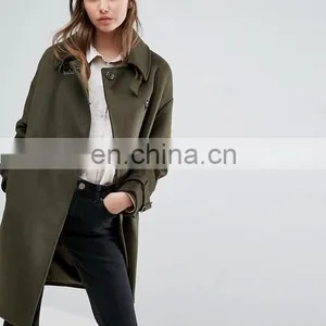 High-grade Women Long Wool Women Overcoat Paragraph Dust Coat thumbnail-2