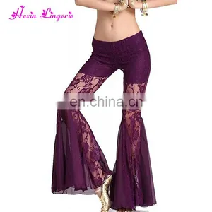 Wholesale Sports Purple Bell-Bottoms Sexy Womens Yoga Pants thumbnail-1