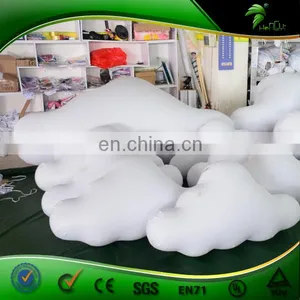 Best Selling Ceiling Cloud Balloon White Inflatable Party Decorations Lighting Colud Ball thumbnail-1