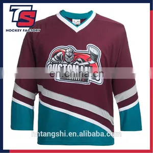 Custom Embroidery Jersey Wholesale Sublimation Custom Design Hockey Jersey Nhl Team Ice Hockey Wear thumbnail-2