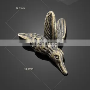 Wholesale Animal Bird Peacock Shape Pendant Alloy Pendant Jewelry Accessories thumbnail-4