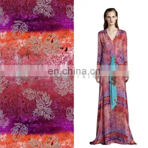 2014 New Style High-quality 50D Satin Chiffon Polyester Fabric With Digital Print thumbnail-1