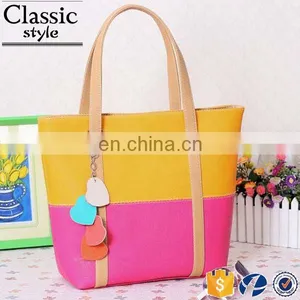 CR English Amazon Hot Selling Most Popular Ladies Cheap Bag High-capacity With Fringe Split Joint pu Leather Beautiful Hand Bag thumbnail-1