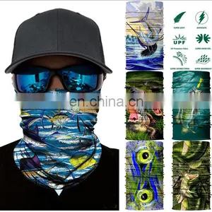 Polyester Head Tube 3D Custom Digital Printing Design High UV Bandana thumbnail-1