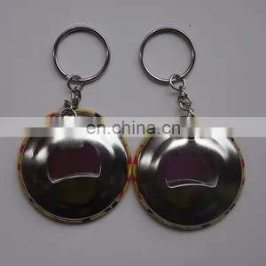 China Supplier Customized Tin Bottle Opener Keychain thumbnail-3
