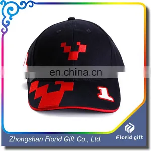 Custom Vintage Distressed Woven Patch 100% Cotton Baseball Caps for Men thumbnail-2