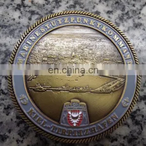 Chinese Supplier High Quality Oem Antique Coin/Navy Blue Ship Souvenir Coin thumbnail-2