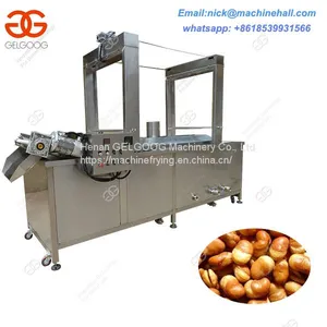 Automatic Broad Bean Deep Frying Machine|Broad Bean Deep Frying Machine Price|Hot Selling Broad Bean Deep Frying Machine thumbnail-2