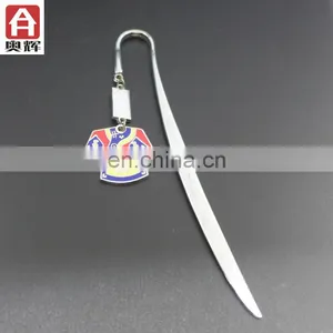 Hot Factory Price Gold Plating Souvenir Bookmark thumbnail-3