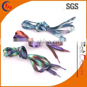 Custom Printed Wholesale Sublimation Flat Shoelaces thumbnail-1
