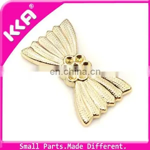 Golden Bowkont Plastic Woman Shoes Buckle Decration thumbnail-1