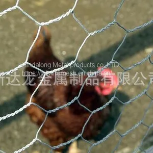 Hexagonal Wire Mesh|PVC Iron Mesh|plastic Coated Wire Netting|chicken Netting thumbnail-4