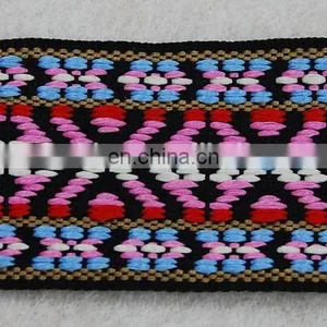 Italy Design Fashion Jacquard Ethnic Tape Trim thumbnail-5