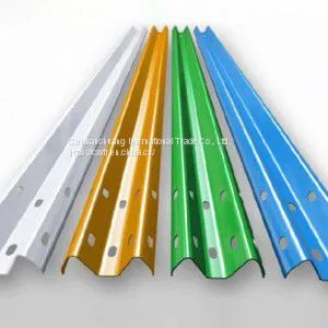 HIGH QUALITY HIGHWAY GALVANIZED STEEL ISO9001 CRASH BARRIERS thumbnail-1